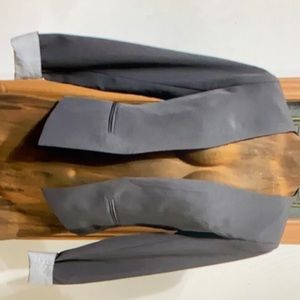 Blazer jacket gray size XS stripe lining